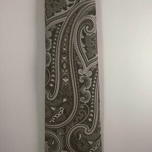 Mens Tie Vtg Paisley Design from Kositchecks Atellier, Lansing MI. Black & White